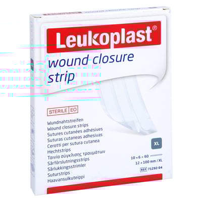 Leukoplast wound closure strip 12x100mm weiß