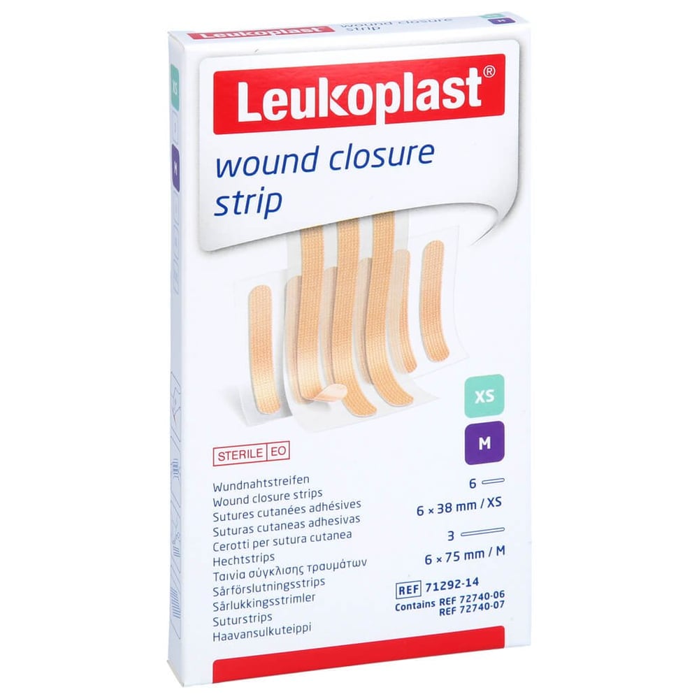 Leukoplast wound closure strip Mix beige