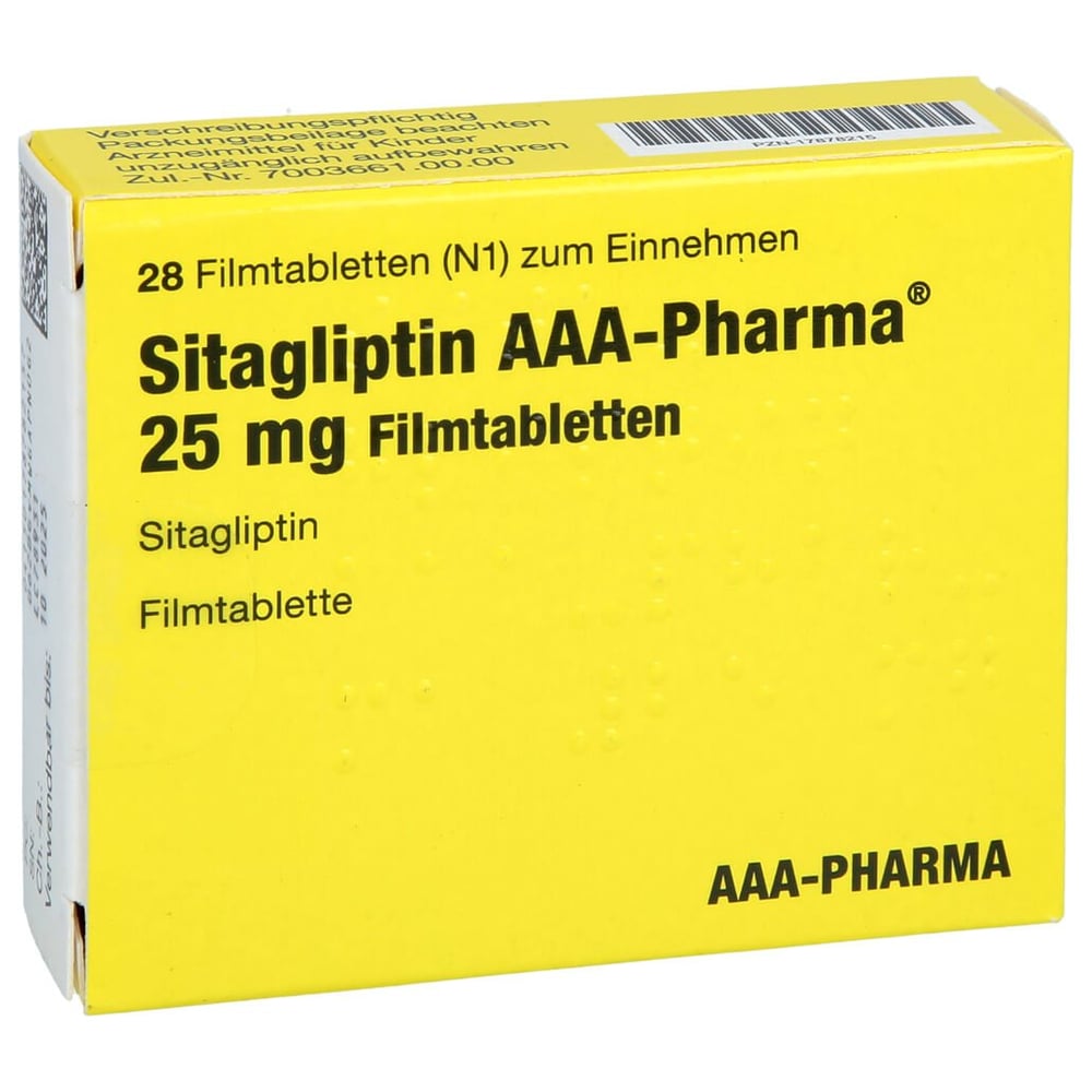 Sitagliptin AAA-Pharma 25 mg