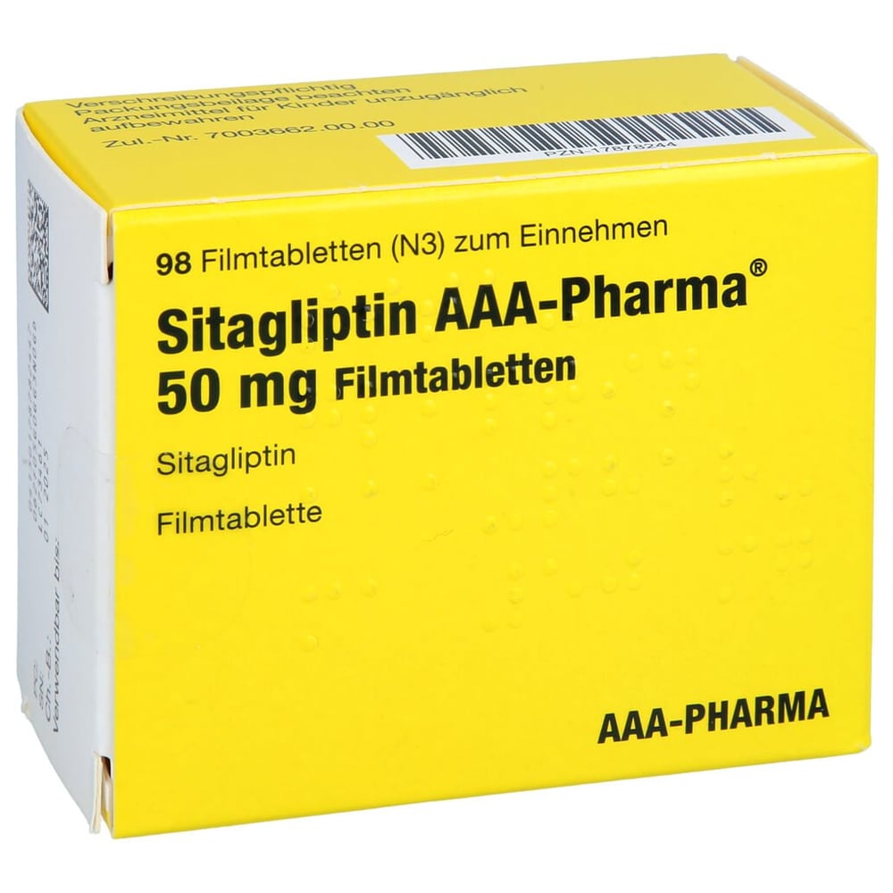 Sitagliptin AAA-Pharma 50 mg