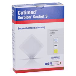 Cutimed Sorbion Sachet S Wundauflage 10x10 cm