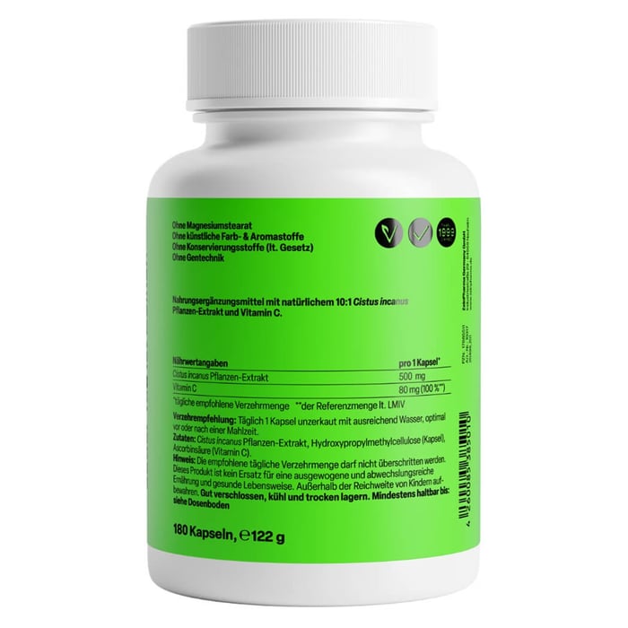 Cistus 500 mg + C