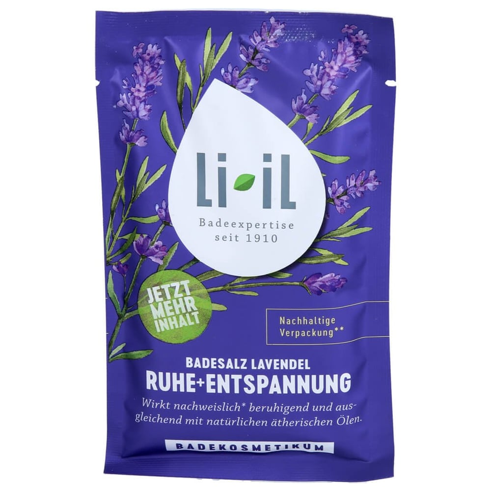 LI-IL Badesalz Lavendel Ruhe+Entspannung