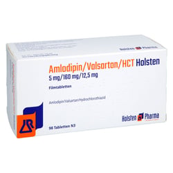 Amlodipin/Valsartan/HCT Holsten 5 mg/160 mg/12,5 mg