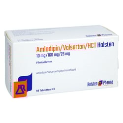 Amlodipin/Valsartan/HCT Holsten 10 mg/160 mg/25 mg