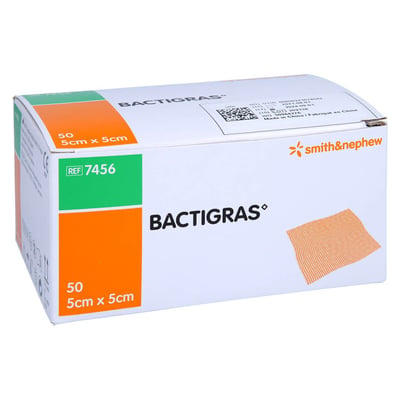 Bactigras Antise Gaze5x5 cm Produktbild 1