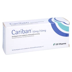 Cariban 10 mg/10 mg Hartkapseln veränd. Wirkst.-Frei