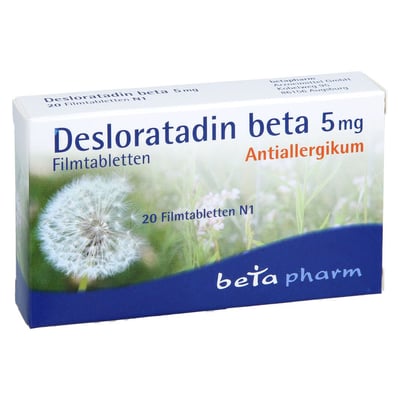 Desloratadin beta 5 mg