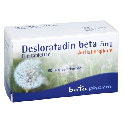 Desloratadin beta 5 mg