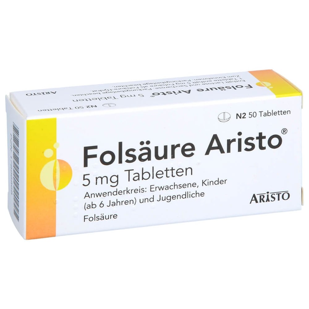 Folsäure Aristo 5 mg