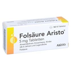 Folsäure Aristo 5 mg
