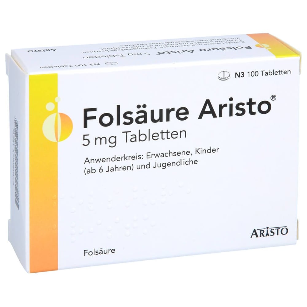 Folsäure Aristo 5 mg