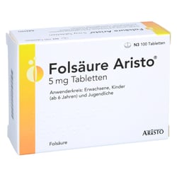 Folsäure Aristo 5 mg