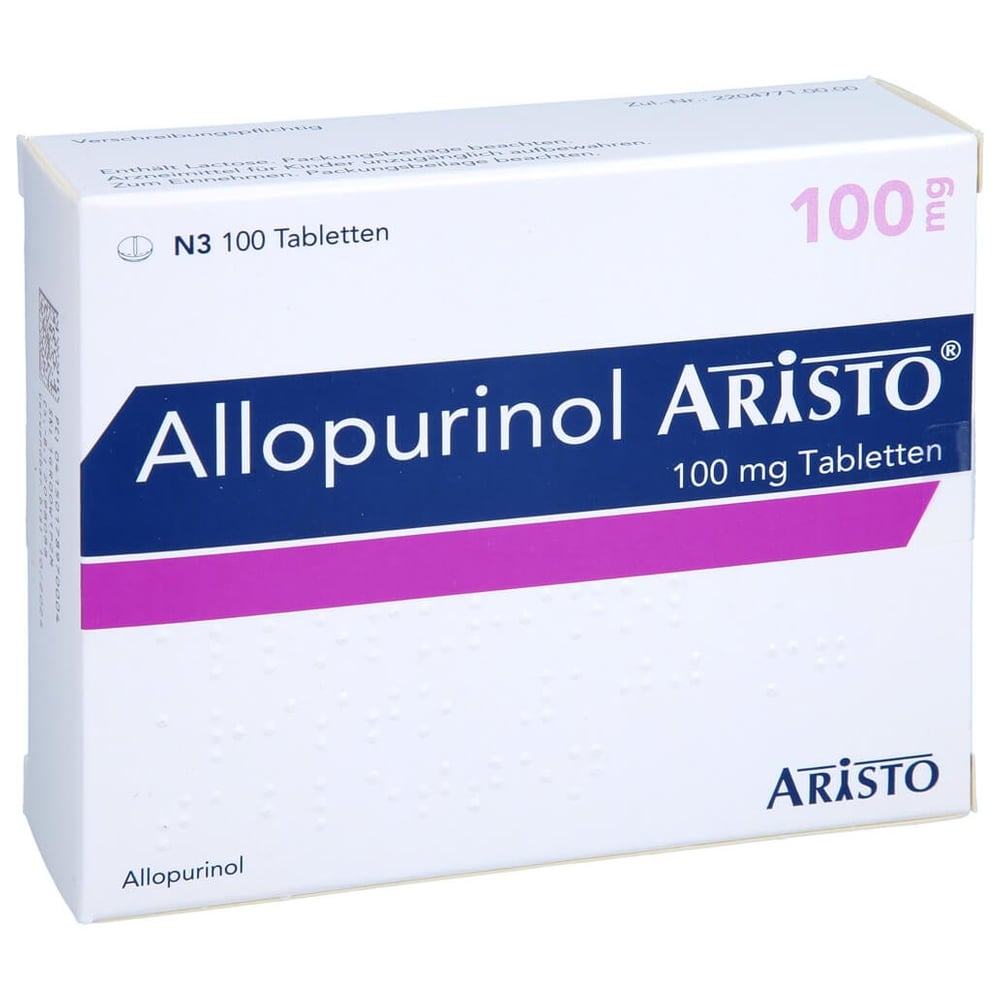Allopurinol Aristo 100 mg