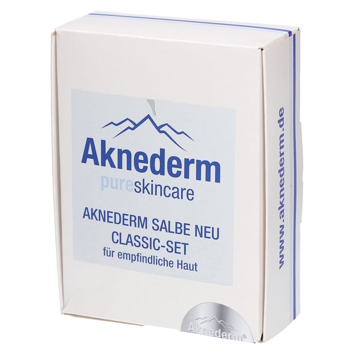 Aknederm Salbe Neu Classic-Set (Sal+Tin) empf.Haut