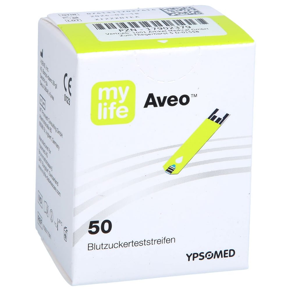Aveo Blutzucker Teststreifen