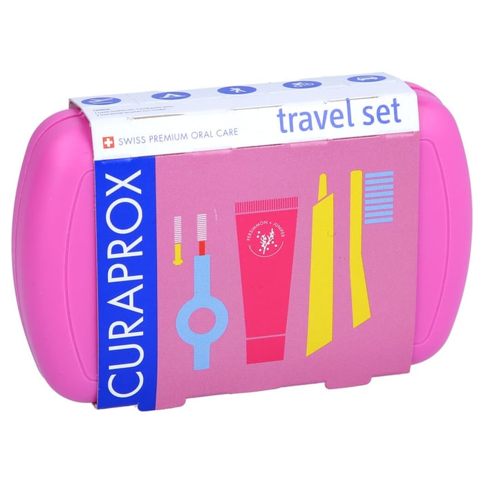 Curaprox Travel-set Rosa