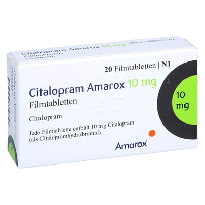 Citalopram Amarox 10 mg