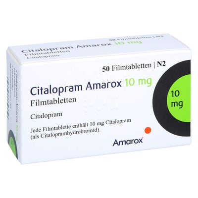 Citalopram Amarox 10 mg