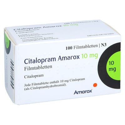 Citalopram Amarox 10 mg