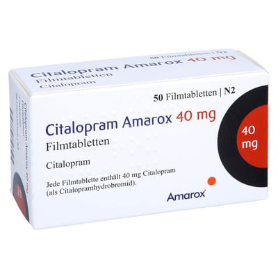 Citalopram Amarox 40 mg