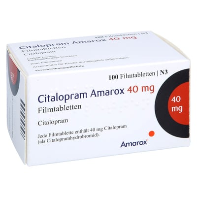 Citalopram Amarox 40 mg