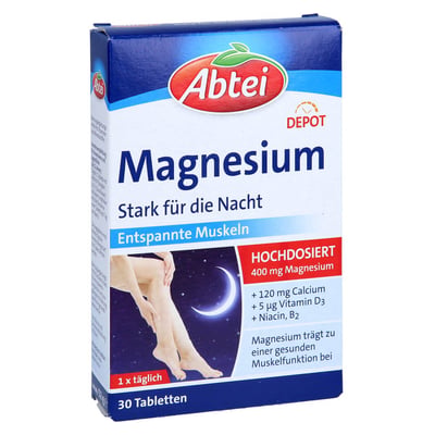 Abtei Magnesium Stark für die Nacht Depot Tabletten TF Produktbild 1