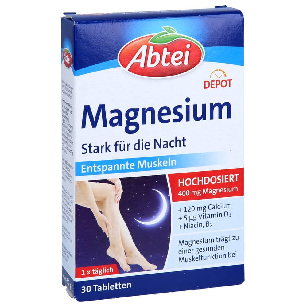 Abtei Magnesium Stark für die Nacht Depot Tabl.TF
