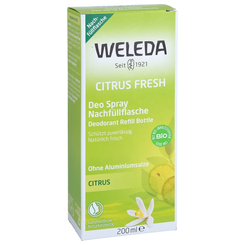 Weleda Citrus Fresh Deo Spray Nachfüllflasche