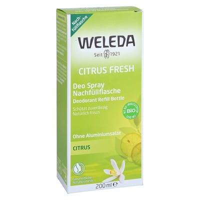 Weleda Citrus Fresh Deo Spray Nachfüllflasche