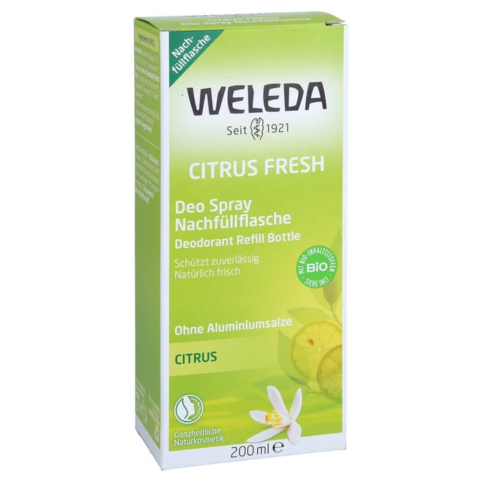 Weleda Citrus Fresh Deo Spray Nachfüllflasche