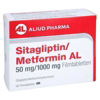 Sitagliptin/Metformin AL 50 mg/1000 mg