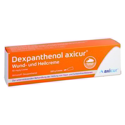 Dexpanthenol axicur Wund- und Heilcreme 50 mg/g