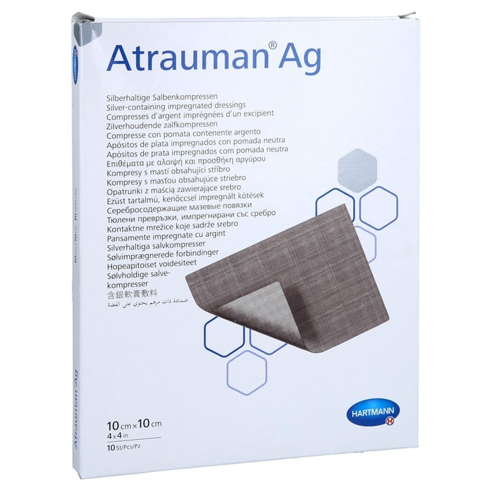 Atrauman Ag 10x10cm Steril