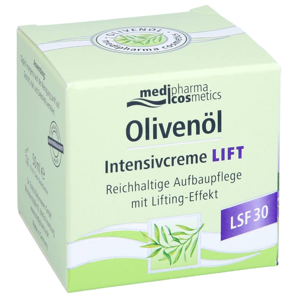 Olivenöl Intensivcreme Lift LSF 30