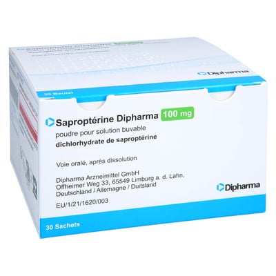 Sapropterin Dipharma 100 mg Ein