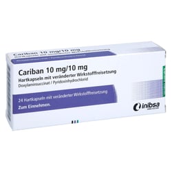 Cariban 10 mg/10 mg Hartkapseln veränd. Wirkst.-Fr