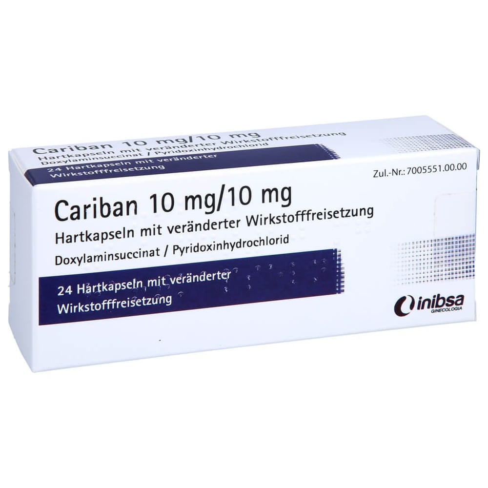 Cariban 10 mg/10 mg Hartk.veränd.Wirkst.-Fr