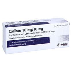 Cariban 10 mg/10 mg Hartkapseln veränd. Wirkst.-Fr