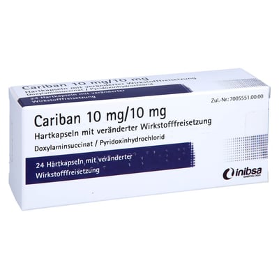 Cariban 10 mg/10 mg Hartkapseln veränd. Wirkst.-Fr Produktbild 1