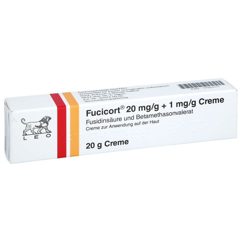 Fucicort 20 mg/g + 1 mg/g Creme