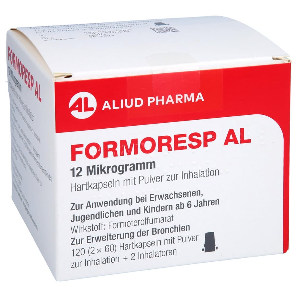 Formoresp AL 12 ug Hartkapseln Inh.
