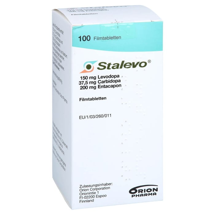 Stalevo 150mg/37,5mg/200mg