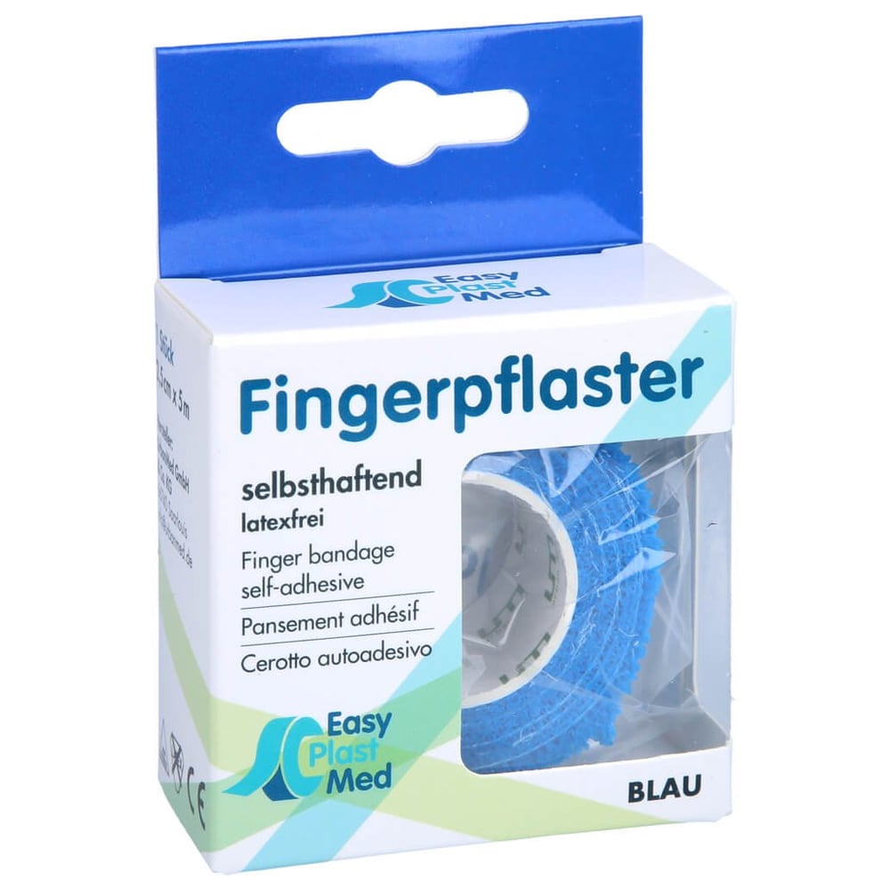 Um Easyplast Fingerpfl.selbsth.2,5cmx5m blau