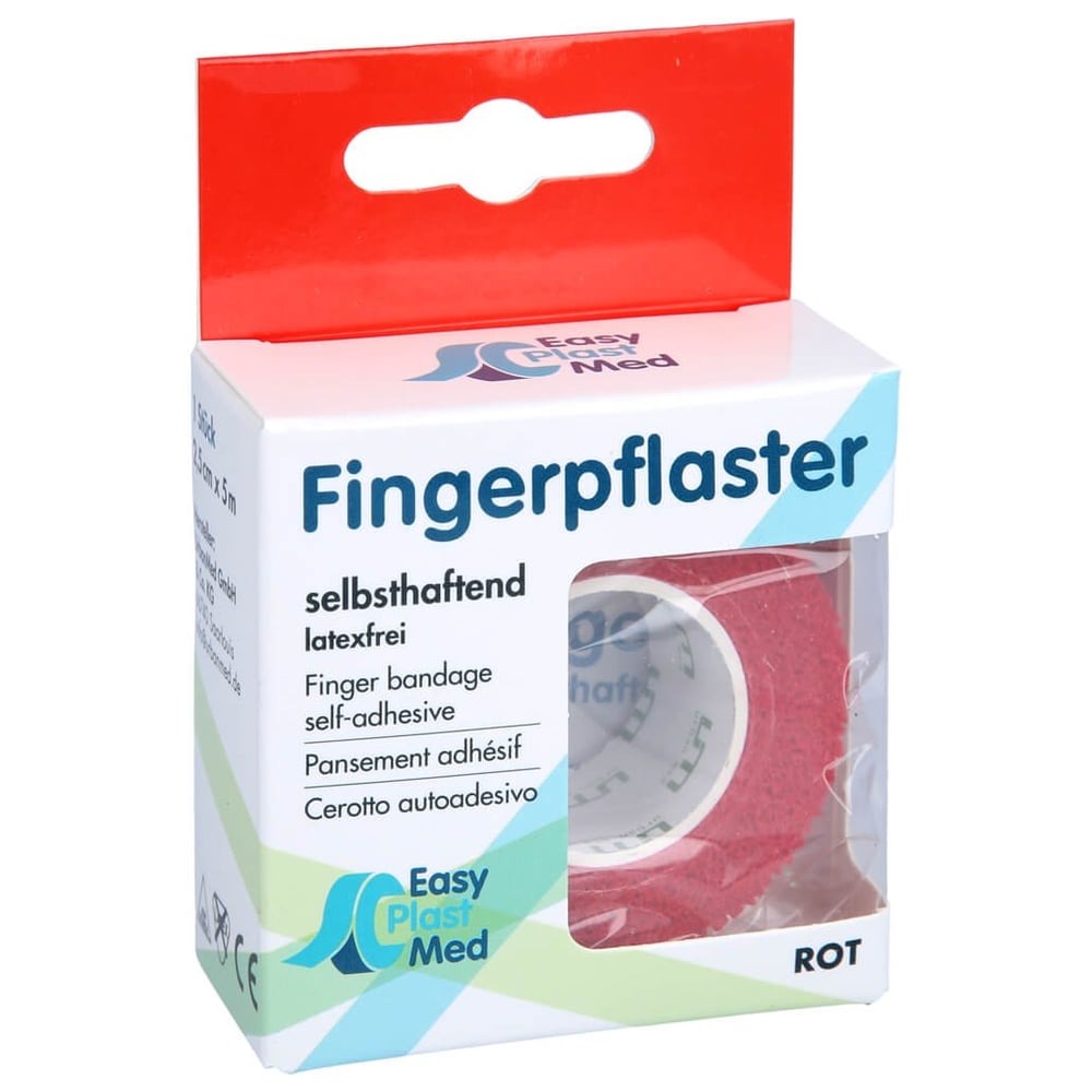 Um Easyplast Fingerpfl.selbsth.2,5cmx5m rot
