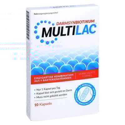 Multilac Darmsynbiotikum magensaftres.Kapseln