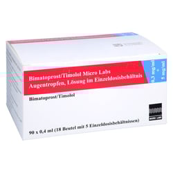 Bimatoprost/Timolol Micro Labs 0,3 mg/ml + 5 mg/ml Augentropfen