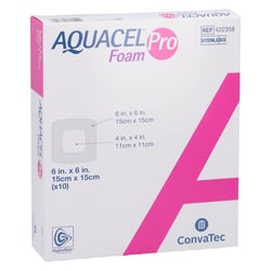Aquacel Foam Pro 15x15 cm Hydrofiber Schaumverband B2B Medical