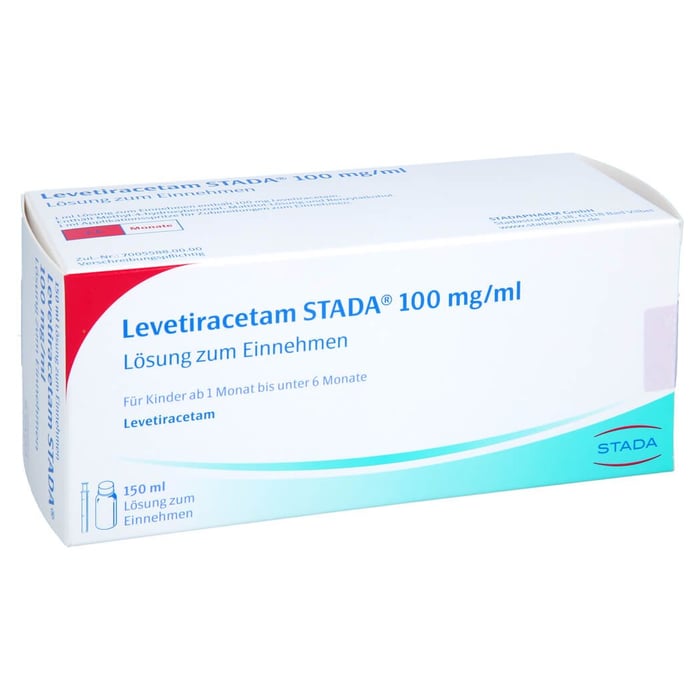Levetiracetam STADA 100mg/ml 1ml Dosierspritze