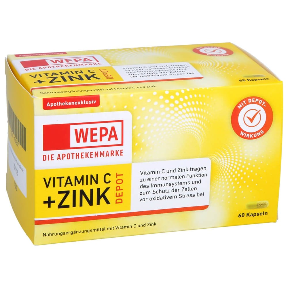 Wepa Vitamin C+Zink Kapseln